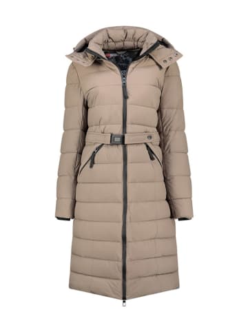 Wintermantel "Cabimalimo" in Taupe