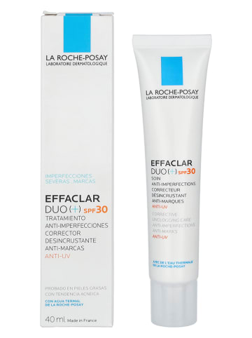 Gesichtsonnencreme "Effaclar Duo[+] Corrective Unclogging Care" - LSF 30, 40 ml