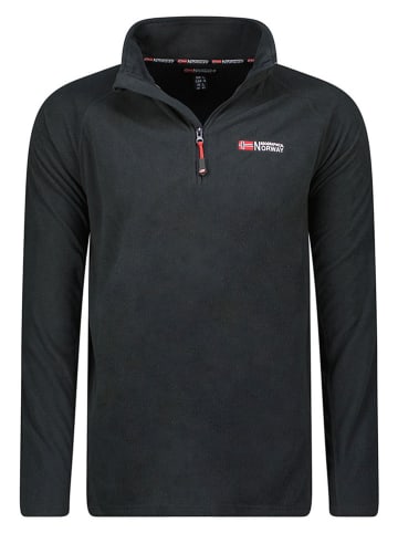 Fleece trui "Tug" zwart