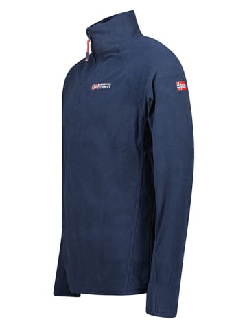 Fleece trui "Tug" donkerblauw