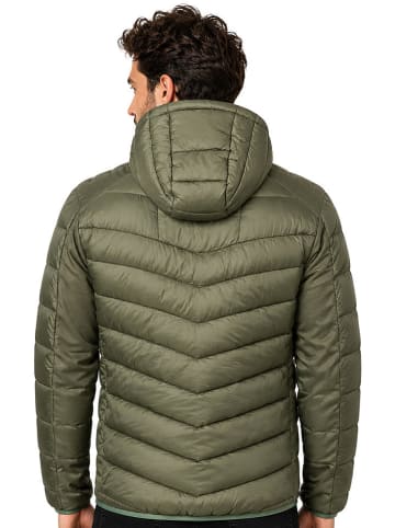Kurtka pikowana "Derylo" w kolorze khaki