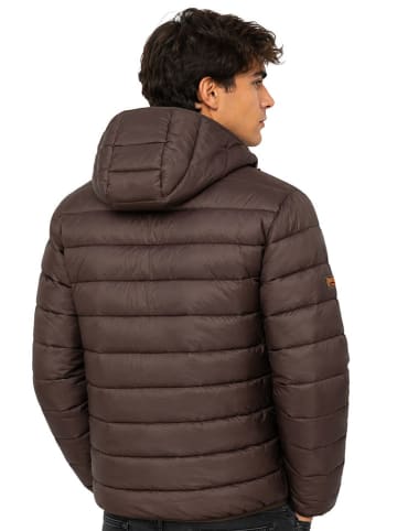 Steppjacke "Amigoflag" in Dunkelbraun