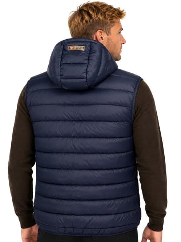 Doorgestikte bodywarmer "Vamigo" donkerblauw