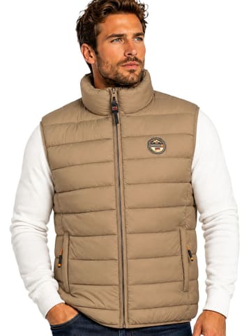 Steppweste "Vamigo" in Taupe