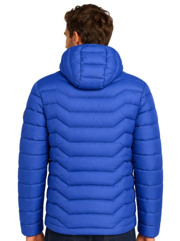 Doorgestikte jas "Copain" blauw