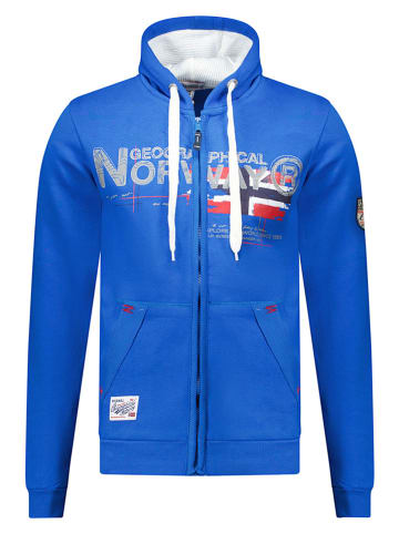 Bluza "Gisland" w kolorze niebieskim