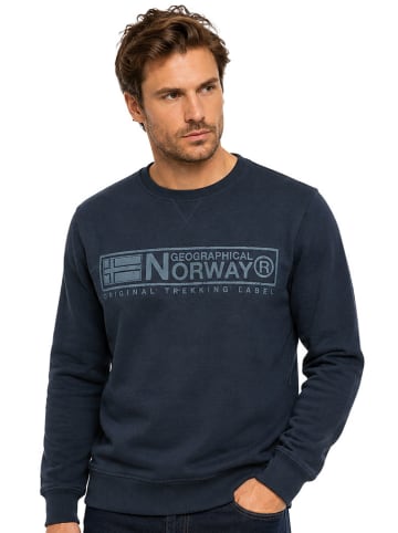 Sweatshirt "Gantoine" donkerblauw