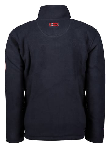 Fleecejacke "Usine" in Dunkelblau