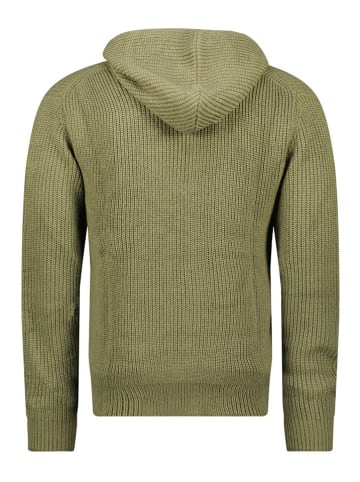 Cardigan "Flexibus" in Oliv