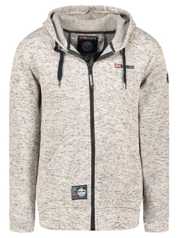 Sweatvest "Talerte" lichtgrijs