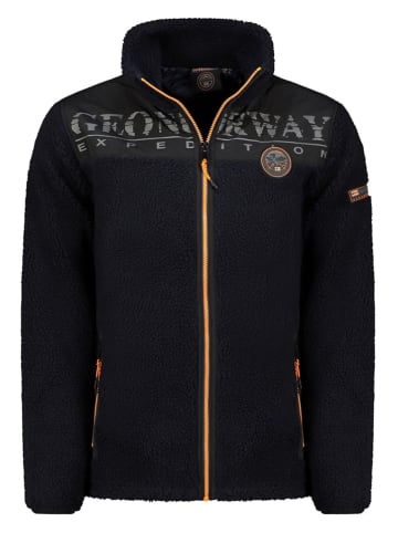 Fleece vest "Tumarino" donkerblauw