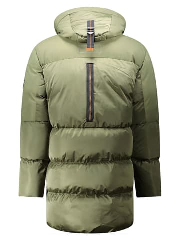 Parka zimowa "Bocaraton" w kolorze khaki