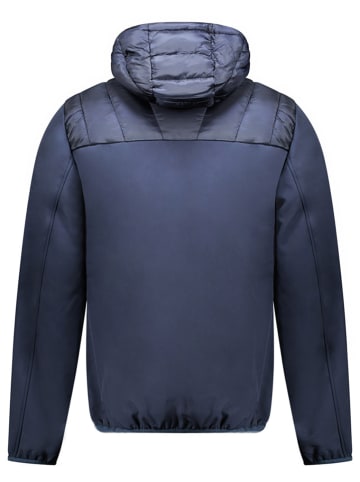 Doorgestikte jas "Arkan" donkerblauw