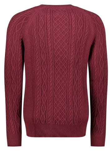 Sweter "Fresh" w kolorze bordowym