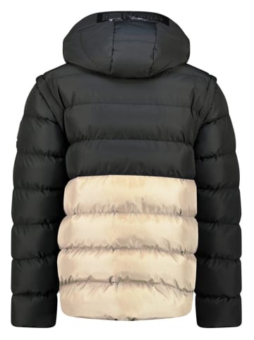 Winterjacke "Badamo" in Beige/ Schwarz