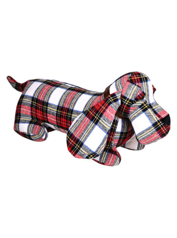 Türstopper "Urban Pets" in Weiß/ Rot - (B)39 x (H)20 x (T)19 cm
