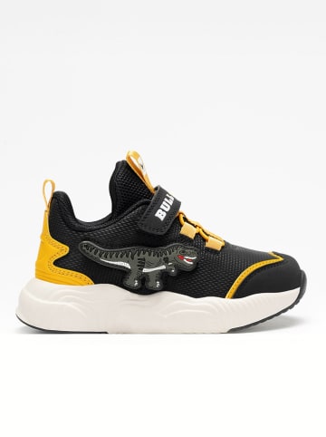 Sneakers "T-REX" in Schwarz/ Gelb