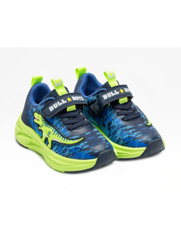 Sneakers "Trainer" in Blau/ Hellgrün