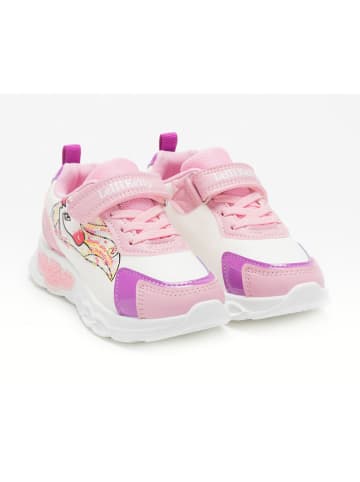 Sneakers "Manuela" in Weiß/ Rosa