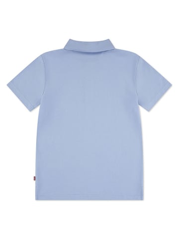 Koszulka polo w kolorze błękitnym