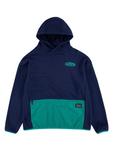 Hoodie in Blau