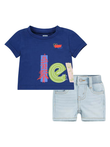 2tlg. Outfit in Blau