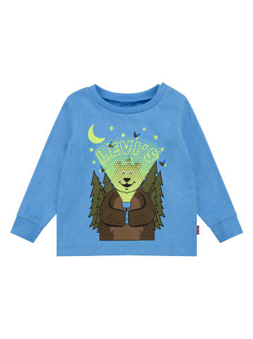 Longsleeve in Blau