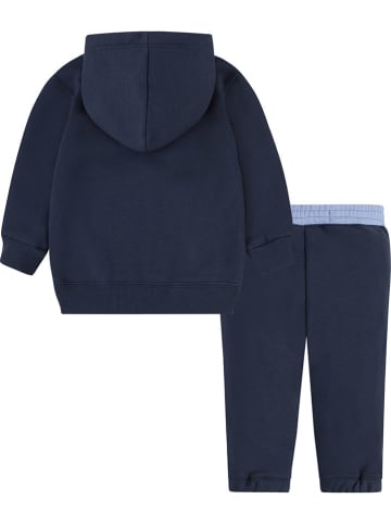 2tlg. Outfit in Dunkelblau/ Creme