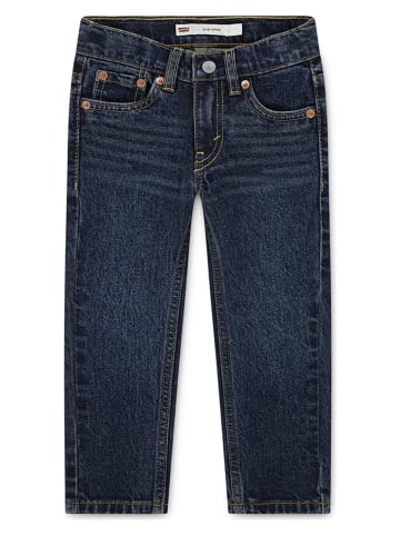 Spijkerbroek "512" - tapered fit - donkerblauw