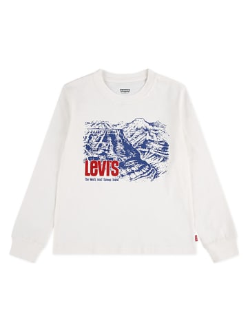 Longsleeve in Weiß