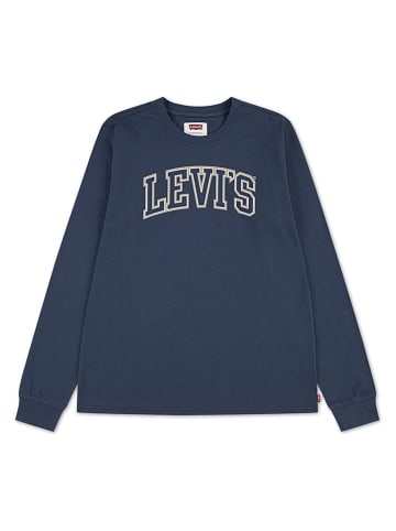 Longsleeve in Dunkelblau
