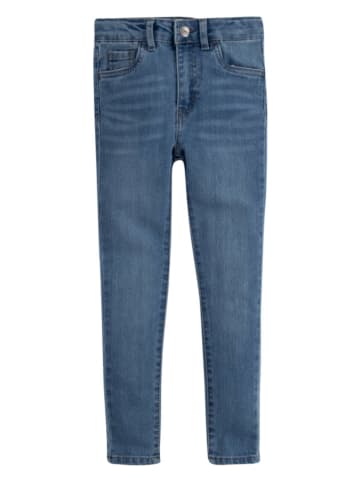 Dżinsy - Skinny fit - w kolorze niebieskim