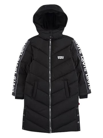 Wintermantel in Schwarz