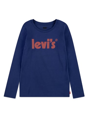 Longsleeve in Blau