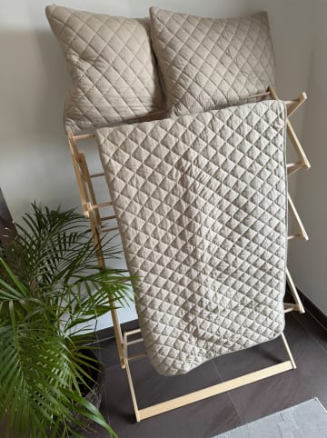 Wohndecke "Sleep" in Creme