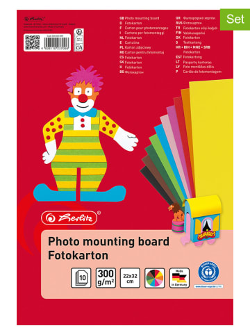 2er-Set: Fotokarton - 2x 10 Blatt