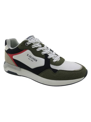 Sneakers in Creme/ Khaki