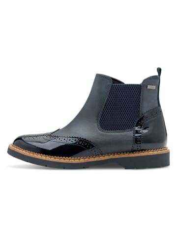 Enkelboots donkerblauw
