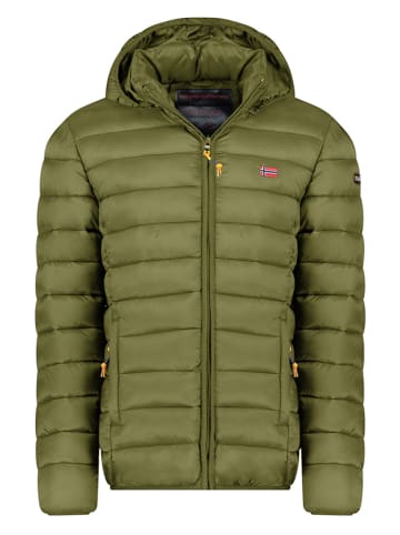 Kurtka pikowana "Amigolor" w kolorze khaki