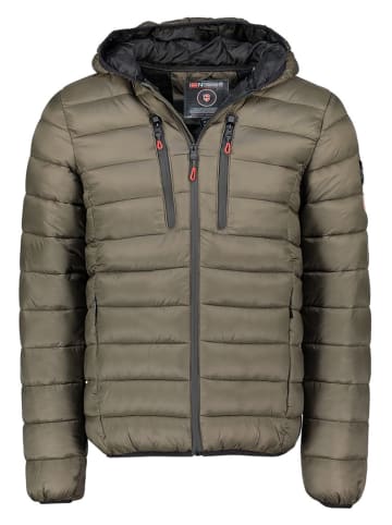 Kurtka pikowana "Alaric" w kolorze khaki