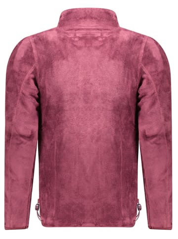 Fleece vest "Upload" bordeaux