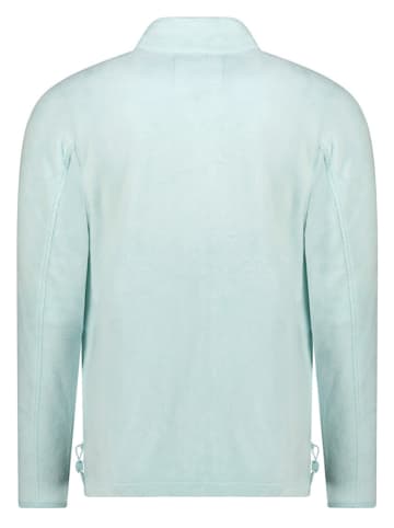 Fleece vest "Upload" lichtblauw