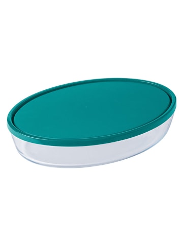 Ovenschaal "Cook & Store XL" transparant/petrol - 3 l