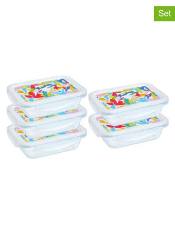 Pojemniki (5 szt.) "Cook & Go" w różnych kolorach - 800 ml