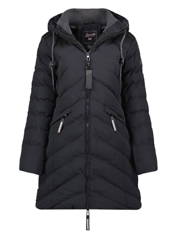 Parka "Clarisal" w kolorze czarnym