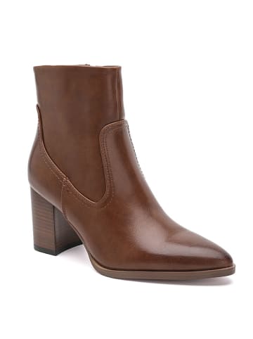 Stiefeletten in Camel