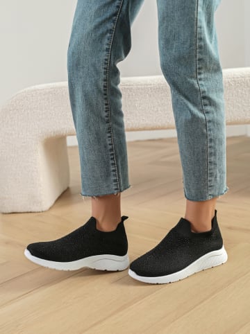 Sneakersy w kolorze czarnym