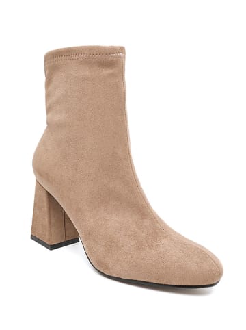 Enkellaarzen beige