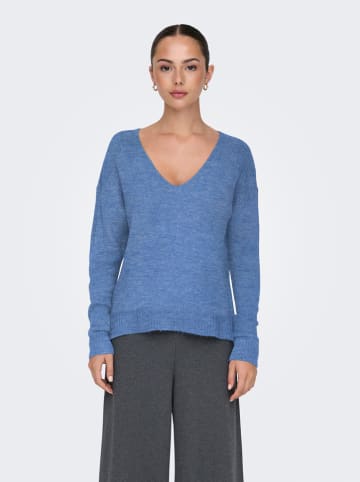 Pullover in Blau