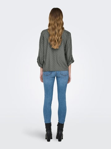 Bluse in Grau
